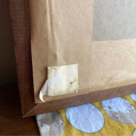 Vintage cross stitch city scene framed tapestry - Picture 11 of 16